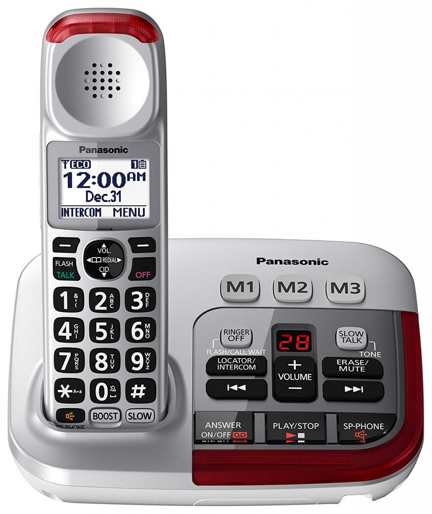 Cordless Amplified telephone